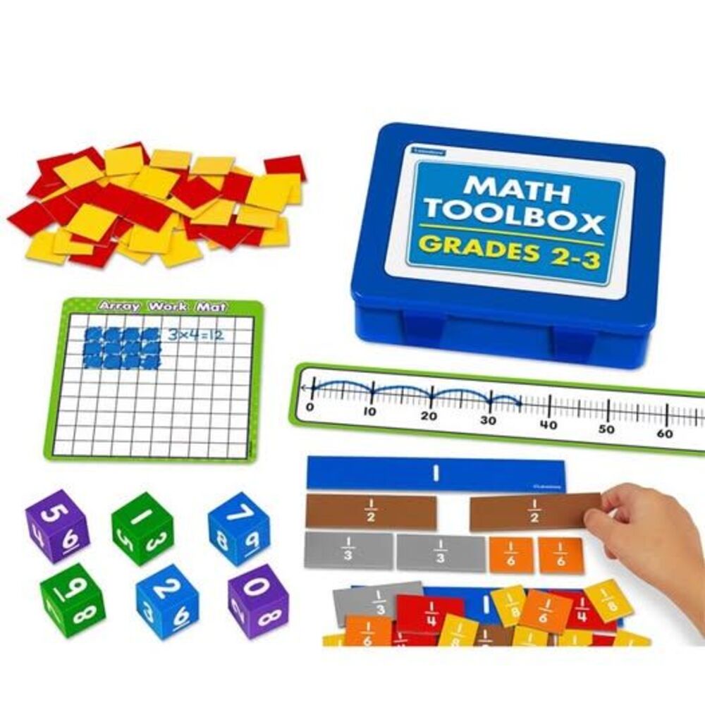 Lakeshore Math Toolbox Grades 2-3 NEW Sealed